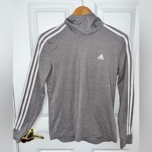 Adidas long sleeve T-shirt with hood